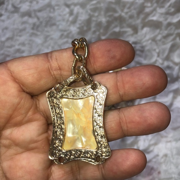 Vintage metal belt made in Hong Kong- 28” and 6” of chain- - Picture 6 of 7